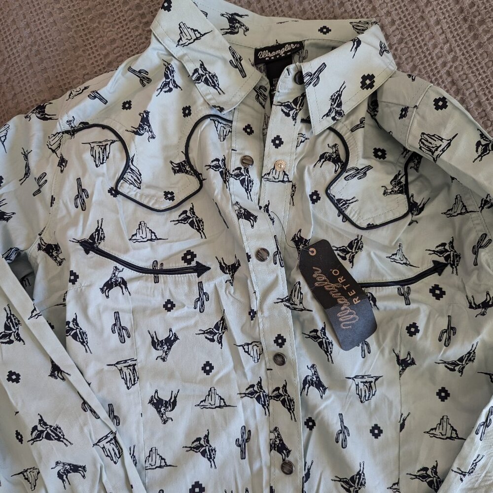 Wrangler Retro Pearl Snap